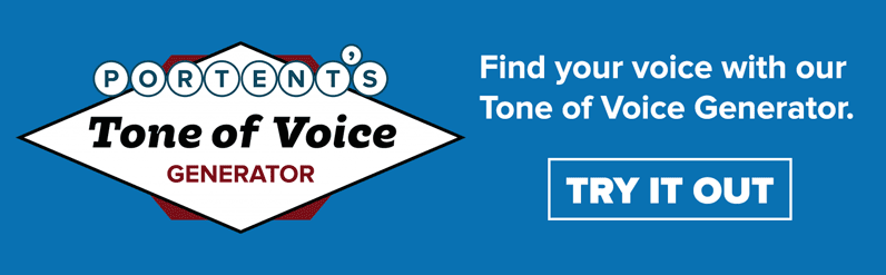 Portent Tone of Voice Generator