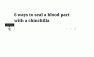Gif showing various content blocks being added to the editor in Gutenberg