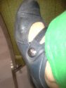 broken shoe at awp book fair