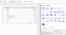 Screenshot of GDS dashboard with the drop down that lets you change the visualization format expanded
