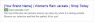 Example of bad ad copy for rain jackets showing up in SERPs