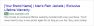 Example of bad ad copy with a bold claim for rain jackets showing up in SERPs