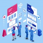 Illustration demonstrating the concept of isometric A/B testing