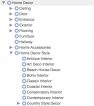 Screenshot example of the “Home Decor” interest vertical from Pinterest