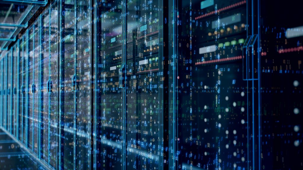 Linode digital marketing case study - Server room