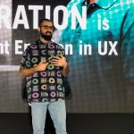 Photo of Tim Mehta presenting at SIC 2019