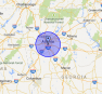 Geo targeting example