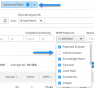 Screenshot showing how to apply a knowledge card filter in Ahrefs