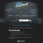 Screencap of Content Idea Generator