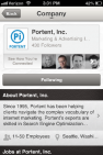 LinkedIn Mobile Company Page