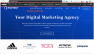 Screenshot of the MozBar installed and showing metrics for portent.com