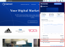 Screenshot of the SimilarWeb tool installed and showing traffic insights for portent.com