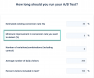 Screenshot of VWO's A/B test duration calculator